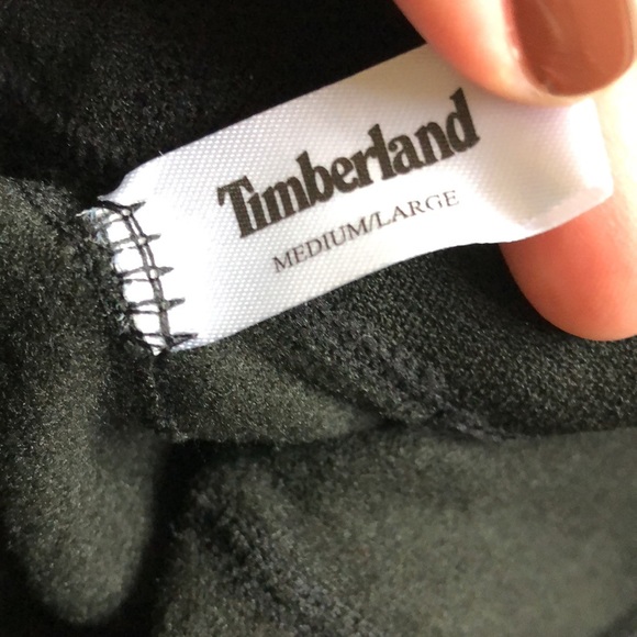 NEW Black Timberland Fleece Lined Leggings - Picture 4 of 5